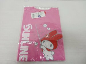 [11A-62-041] SUNLINE×My Melody サンライン×マイメロディ コラボTシャツ SKT-1820 ピンク サイズS 未使用品