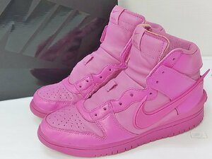 [16A-62-081-1] ◎ NIKE DUNK HI AMBUSH ナイキ ダンク ハイ アンブッシュ コスミック フカシア CU7544-600 サイズ27cm ピンク