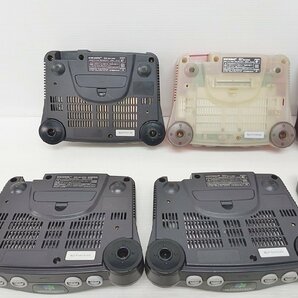 [HF-2-2] 任天堂 NINTENDO 64 本体 7台セット まとめ売り ジャンク 動作未確認 ブラック/レッドの画像4