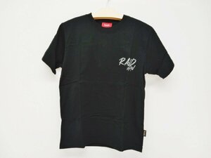 [11B-62-057] RAID JAPAN レイドジャパン 半袖Tシャツ サイズ:S ブラック 未使用品