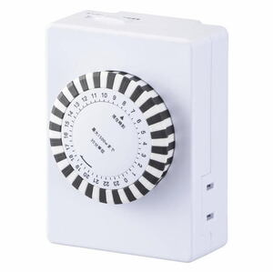 [ immediate payment ]24 hour timer switch (30 minute unit gear type /AC100V exclusive use / for interior ) ohm electro- machine power supply timer timer attaching outlet . electro- 