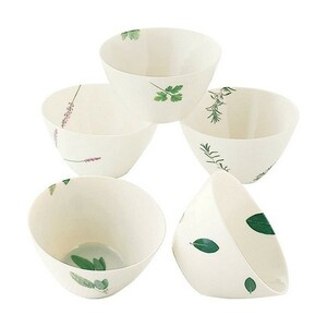 [ immediate payment ]LA AMYS free bowl *valie5 AM20-TS18 mountain . shop 5 piece set serial salad tableware φ13cm