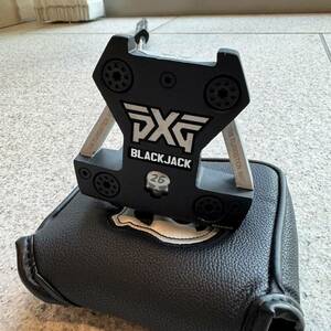 PXG ピーエックスジー ブラックジャック BLACK JACK 34インチ ゴルフパター シルバー 