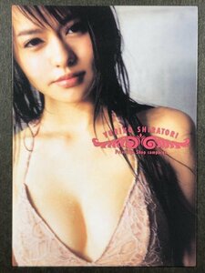 白鳥 百合子　HIT'ｓ・ヒッツ 2007　Shop Campaign 01　ショップカード　仮面ライダー電王 アイドル トレカ トレーディングカード