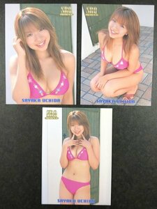 内田 さやか　SRQ PREMIUM 03　7・8・9　3枚セット　水着 グラビア アイドル トレカ トレーディングカード