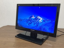 MITSUBISHIデジタルハイビジョン液晶テレビLCD-19LB1ブラック　LEDバックライト採用　三菱電機リモコン付き　清掃/動作確認済み_画像3