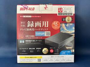 バッファロー 外付けハードディスク / BUFFALO HD-LE2U3-BA 2TB USB3.2対応 開封・店頭展示品・未使用