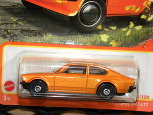 即決☆☆MB 1975 OPEL KADETT オレンジ　オペル　カデット　マッチボックス MATCHBOX　定形外発送可能