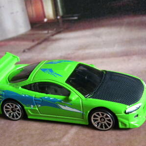 即決☆☆ルース'95 MITSUBISHI ECLIPSE エクリプス ワイルドスピード FAST & FURIOUS ホットウィール Hot Wheels 定形外発送可☆の画像3