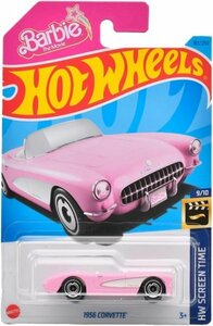 即決☆☆1956 CORVETTE コルベット　BARBIE HW SCREEN TIME バービー　ホットウィール Hot Wheels　EV CAR