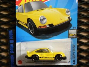 即決☆☆ポルシェ 911 カレラ RS 2.7 PORSCHE CARRERA RS YL　FACTORY FRSH ホットウィール Hot Wheels☆