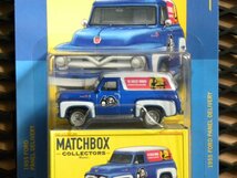 即決☆☆MB 1955 FORD PANEL DELIVERY THE ENDLESS SUMMER SURF VAN COLLECTORS パネル　デリバリー　マッチボックス MATCHBOX_画像1