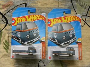 即決☆☆2個で VOLKSWAGEN T2 PICKUP VW T2 ピックアップ HW HOT TRUCKS ホットウィール Hot Wheels