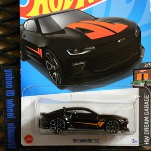 即決☆☆'18 CAMARO SS HW DREAM GARAGE カマロ SS ホットウィール Hot Wheelsの画像1