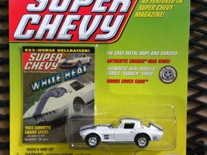 即決☆☆1965 CORVETTE GRAND SPORT SUPER CHEVY ジョニーライトニング　JOHNNY LIGHTNING