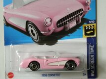 ☆☆バービー クール・コンビと1956 コルベット BARBIE KOOL KOMBI POP CULTUREプレミアムモデル/1956 CORVETTE SCREEN TIME_画像3