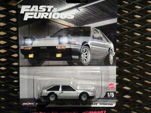 即決☆☆トヨタ AE86 スプリンタートレノ TOYOTA SPRINTER TRUENO ワイルド・スピード HVR61 プレミアムモデル HOT WHEELS☆