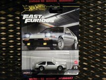 即決☆☆トヨタ AE86 スプリンタートレノ TOYOTA SPRINTER TRUENO ワイルド・スピード HVR61 プレミアムモデル HOT WHEELS☆_画像2