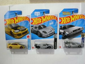 即決セット☆☆CIVIC Si / MAD MIKE DRIFT ATTACK / BTTF TIME MACHINE-HOVER MODE マッドマイク/ホバーモード ホットウィール Hot Wheels