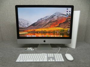 iMac A1419 ● CS6 ＆Office付●中古美品● 27型 ● 高性能Core i5 / 16GB / 高速SSD 512GB●PC1台で、ダブル macOS & Windows10●GTX 660M