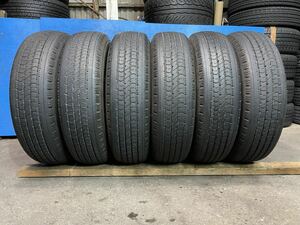 205/75R16113/111L LT DUNLOP SP355 K 6本セットを2021年製 バリバリ山