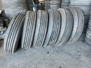 11R22.5 BRIDGESTONE R173 新車外し 2022-2023年製　6本セット