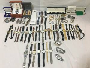 〇S075〇現状品 未使用含 時計 腕時計 WATCH 59点まとめて SEIKO セイコー epos LONGINES ロンジン CITIZEN LANVIN VOLVO MERCEDES-BENZ