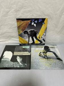 *S519*LP record Ozaki Yutaka yutaka ozaki 3 sheets together / breaking . door from sample record /DRIVING ALL NIGHT sample record /. industry GRADUATION