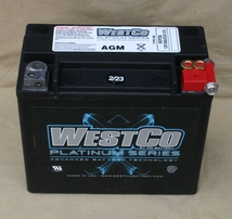WESTCO ハーレー純正65989-97C,D OEM WCP20L (5)製造年月日 2023年11月 ケース黒　変更_画像1