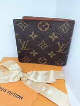 LOUIS VUITTON モノグラム ポルト　ビエ　カルト　クレディ　札入れ　カード入れ　ルイヴィトン　2つ折り財布_画像2