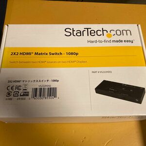 2入力2出力HDMIマトリックススイッチャ―切替分配器 2x2 HDMIビデオセレクタースプリッター 1080p 