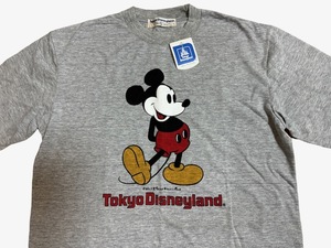 当時モノ?TokyoDisneyland 東京ディズニーランド　ミッキーマウスTee サイズL 日本製