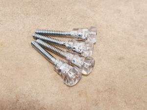  Fiat * Panda 1 turn signal lens screw clear 4 pcs set 