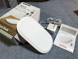 SanDisk★iXpandワイヤレスチャージャー 出力10W★256GBバックアップ★サンディスク