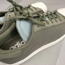 【新品未使用】【希少・レア】アディダス adidas スーパースター OBIT GREEN トレフォイル キャンバス地 スニーカー グリーン 27.5cm @◆_画像10