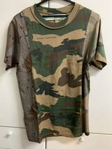 K639-23 【 OffWhite Arrow Logo Spliced Tee Multi Camo サイズXS 】カットソー オフホワイト_画像1