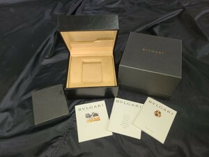 ■本物ブルガリ時計用ケース＆付属品一式■BVLGARIボックス.箱.BOX　その10