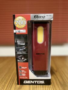 ☆新品未使用 GENTOS ジェントス LEDワークライト GZ-123 USB ＆ ACアダプター充電式 700ルーメンLEDライト Ganz 作業灯☆