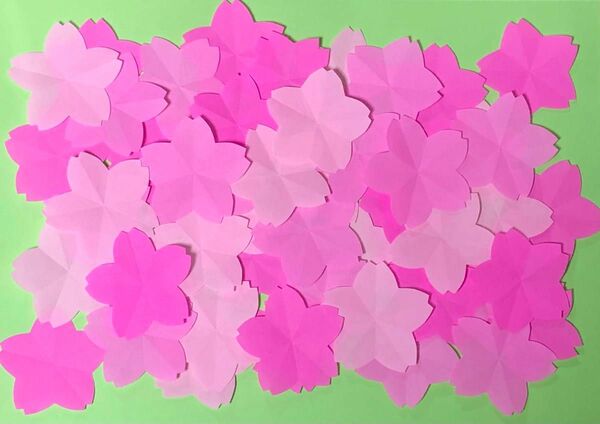 折り紙 桜 100枚