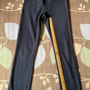 NAVY ストレッチ　 デニム暖かいパンツ150cm