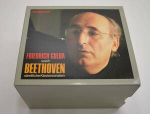 m142 フリードリヒ・グルダ ベートーヴェン ピアノ・ソナタ全集 9CD-BOX 西独盤■Friedrich Gulda Spielt Beethoven