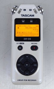 TASCAM リニアPCMレコーダー DR-05 録音再生確認済み 