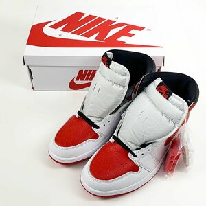 未使用品 NIKE ナイキ 27.5cm AIR JORDAN 1 エアジョーダン1 RETRO HIGH OG レトロハイ オリジナル 555088-161 [U11805]