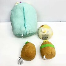 すみっコぐらし ぬいぐるみ 8体セット とかげ 多め とんかつ/ねこ 中古 タグ付き有り [C5050]_画像6