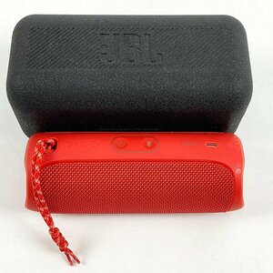 JBL FLIP5 Bluetooth ポータブル ウォータープルーフ スピーカー ワイヤレス スピーカー レッド [M11184]