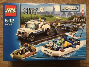 LEGO CITY レゴ シティ ポリスオフロードボートキャリアー 60045 未開封品です。