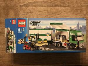 LEGO CITY レゴ　シティー　7733 トラックとフォークリフト 開封品　
