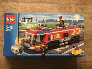 LEGO CITY レゴ シティー　60061 エアポートファイヤートラック 開封品　
