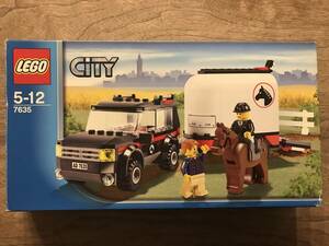 LEGO CITY レゴシティー　LEGO CITY ホーストレーラー付きの4WD 開封品