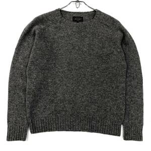 BEAMS +(ビームスプラス)ウールニット セーター メンズS グレー系